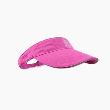Iloverunning Outdoor Sports Running Marathon Breathable Quick-Drying Reflective Topless Hat Visor Cap Rose Red All yards