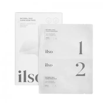 ILSO Natural Mild Clear Nose Pack 5 шт., увлажняющий, Kbeauty, корейская косметика, пробник