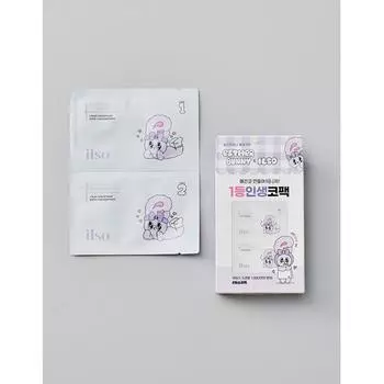 Ilso X Esther Bunny Natural Mild Clear Nose Pack 5 листов