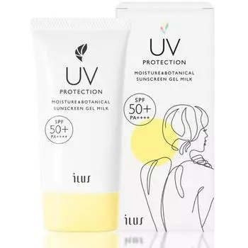 ILUS Солнцезащитный крем УФ-крем SPF50+/PA++++ Водостойкий для лица, тела, всего тела 50 г
