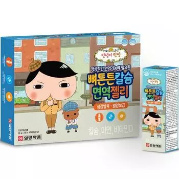 Ilyang Pharmaceutical Butt Detective Bone Strong кальциевое иммуножеле 7 шт., 140 г, 4 шт.