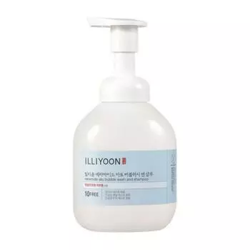 Ilyoon Ceramide Ato Пузыристый шампунь для умывания (Гель для тела) (400мл)