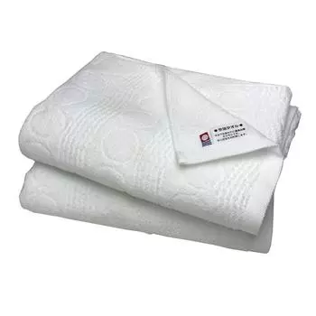 IM Series Imabari Brand Hotel Specification Bath Towel Set of 2 White
