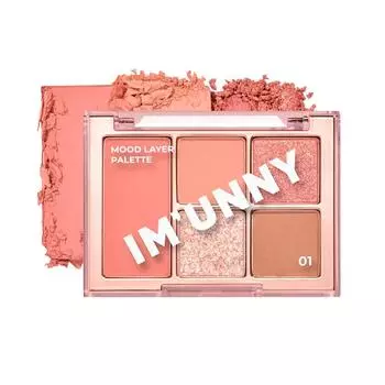 IM UNNY Официальная палитра IM UNNY Mood Layer Palette Daily (01 Настроение)
