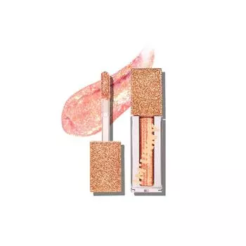 IM UNNY Официальный IM UNNY Ослепительный жидкий блеск 03 Коралловый зеркальный шар