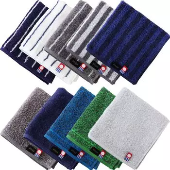 imaa Imabari Towel Сертифицированное полотенце для рук Полотенце Носовой платок Сделано в Японии Хлопковый вакуумный компрессионный пакет E Ассорти 10 шт. 100%