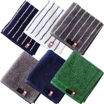 imaa Imabari Towel Сертифицированное полотенце для рук Полотенце Носовой платок Сделано в Японии Хлопок в ассортименте 100% (6 Б)