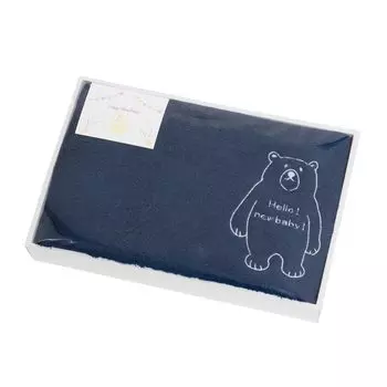 Imabari Bath Baby Ready to Bath Толстый Imabari Gift x Полотенце, Душ, Вышитый, Доставка, Девочки, Мальчики, Полотенце, Полотенце, Подарок, Подарок, Празднование, (военно-морской флот
