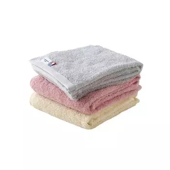 Imabari Certified Face Made in 34cm x BMP Mini Compact Hand Towel 3 Face Towels, KURASHITO, Japan, 75cm, 100% Cotton, Cotton, Towel, Towel, (Gray,