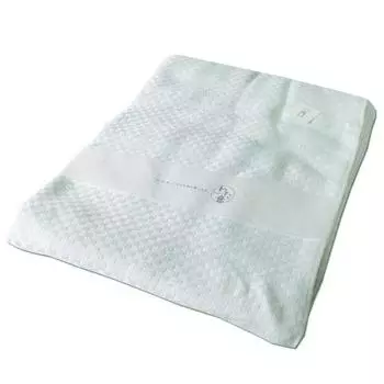 Imabari Cotton Blue Twill Made with Supima Made in Certified Imabari Towel 145 x 190 Silk-like feel. Single-size 100% Wataoto Blanket. Pile-free. синий