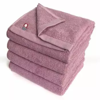 Imabari Face Set of Murakami Towel M Lightweight and Available in 100 Colors 42 Towels, Professional-Grade Towels, 4, Color, 34x86cm, Salon-Quality,