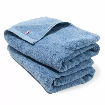 Imabari Towel Certified Bath Towel Set of 2 Medium Thickness Quick Room Made in 60 x 120cm imabari [Soft Type] Drying, Absorbent, Drying, Japan, 100%