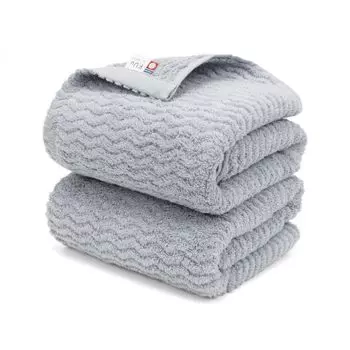 Imabari Towel Certified Bath Towel Set of 2 FUu Plus Made in Japan Blue [oruta] (Ramune) синий