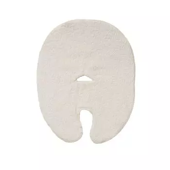 Imabari Towel Face Mask Steam Beauty Relieve stress in 5 towel tighten - - minutes, pack, moisturize, (Ivory)