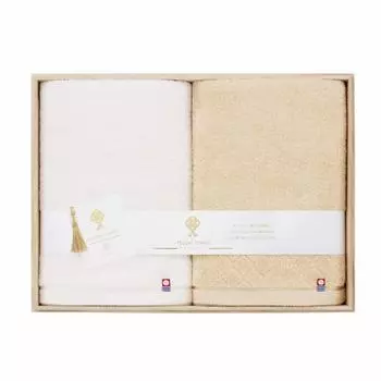 Imabari Towel Iori Haruka HARUKA Bath Towel Boxed Gift Midyear Gift Celebration Wedding Gift Moving Gift - - (HRK-TZ)