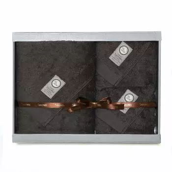 Imabari Towel MEZAME 2 Face 1 Bath Towel Gift Set 5SECONDS Towel Charcoal Towels, Hi,NEW древесный уголь