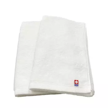 Imabari Towel N Color Face Towel Off White Set of 2 Brand Thin Plain Everyday Use Simple Made in Japan Domestically Made