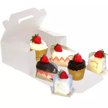 Imabari Towel Towel Cake Cake Towel Small Gift Day Present Kindergarten Graduation Enrollment Retirement Greetings of Mother s (Set 6)