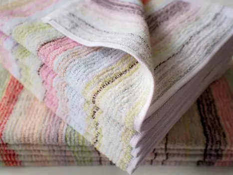 Imabary Imabari reTOWEL One Wash Остатки ниток Eco Towel Набор полотенец для лица из 10 шт.