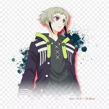 Imagenes De Tokio Ghoul Jail Tokyo Ghoul Jail Железные нашивки для одежды, наклейки с аппликацией на одежду, термочувствительная нашивка на заказ