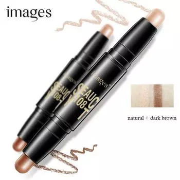 Images Двойная головка Stereo Light and Shadow Concealer Stick Легкий и стойкий крем-консилер