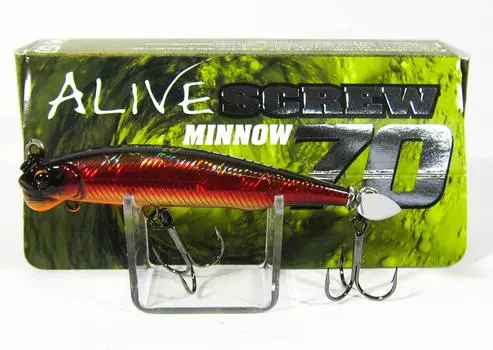 Imakatsu Alive Screw Minnow 70 Тонущая приманка 190 (4340)