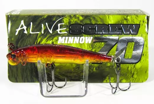 Imakatsu Alive Screw Minnow 70 Тонущая приманка 460 (4371)