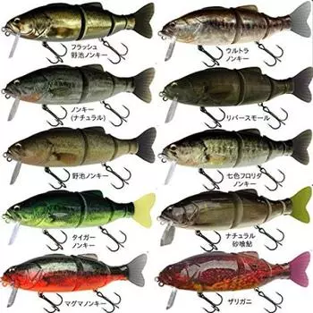 Imakatsu Bassroid Triple Double 3D Realism Rainbow Trout 140mm Jr. #297 / 1.6oz