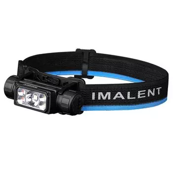 IMALENT HT70 Высокая Яркость 3500 3 Цвета Белый Красный Теплый Бег IP66 Катастрофа Отключение Электроэнергии Ночная Рыбалка Фонарик, Светодиодный, Люмены, Перезаряжаемый, чёрный
