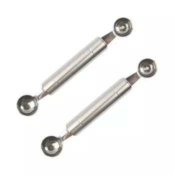 iMate Watermelon Melon Fruit Scoop Dual, 2 упаковки, популярная корейская посуда