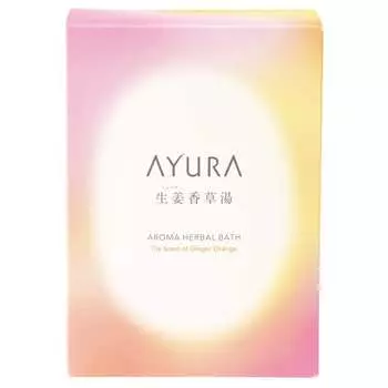 Имбирная травяная ванна 40 г x 8 пакетиков, косметика для ванн, растительные экстракты и мелкая угольная кислота постепенно размягчают кожу и согревают порошок для ванн.