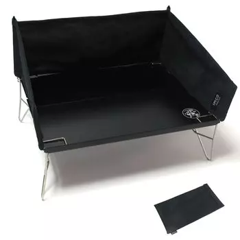 IMCO Outdoor Table Folding Table Outdoor Camping (Ultra Lightweight/Black/With Curtain) (Compact/Portable/Storage)