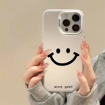 IMD цветной чехол для телефона iPhone 11 13 16 Pro Max iPhone 14 15 Pro Max 12 13 Pro Max Samsung S24 A55 S23 A05 S25 A54 A06 S22 A15 A52S A34 A14 Samsung A05 4G чёрный