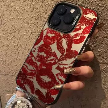 IMD цветной чехол для телефона iPhone 11 13 16 Pro Max iPhone 14 15 Pro Max 12 13 Pro Max Samsung S24 A55 S23 A05 S25 A54 A06 S22 A15 A52S A34 A14 Samsung A05 4G чёрный