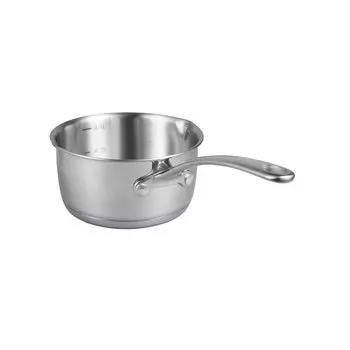 IMEEA Milk Pan Sauce One Hand Mini Milk Baby Stainless IH со шкалой, кастрюля, сковорода, еда, 18-8, сталь, 13 см, совместимая, 500 куб. см,