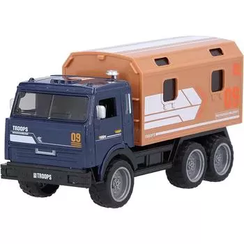 Имитационная модель грузовика для наличных, модель грузовика для наличных денег, уникальный дизайн формы, многоцелевые, разные цвета для дома, подарки Size:16.2*6.4*9.1cm синий/жёлтый