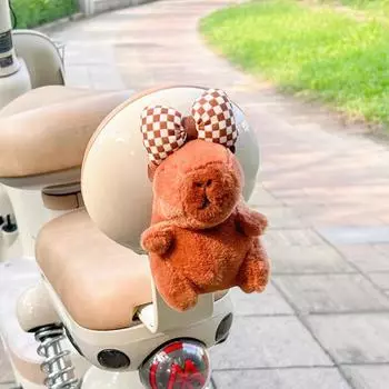 Имитация Capibara Подвеска для хвоста автомобиля из полипропилена и хлопка с быстросъемной пастой для салона автомобиля для куклы Style B