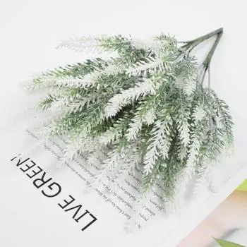 Имитация цветка, Флокирование, Лаванда, Цзюли, Букет из искусственных растений, Реквизит для фотосъемки, Искусственный цветок белый