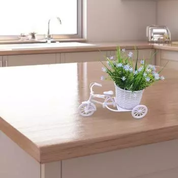 Имитация цветка-поплавка Современный красивый яркий цветок из искусственного шелка Добавить романтический цветок из искусственного шелка Цветок из искусственного шелка для вечеринки светло-синий