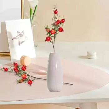 Имитация цветка, реалистичный гранат, искусственная пена, ягоды, реалистичные фрукты, украшение для дома, искусственный цветок 60cm золотистый