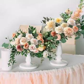 Имитация цветочной коробки, предложение на день рождения, головка цветка с шестом, свадебная невеста держит цветы, украшение атмосферы, цветы, 1 коробка One Size