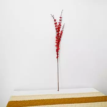 Имитация цветов из полиэтилена в рулоне, весенний цветок, жасмин, имитация цветов, цветущая слива, украшение для дома, букет, искусственный цветок, свадьба, новоселье красный