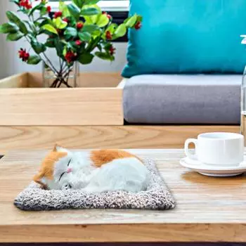 Имитация детской куклы, подарок на день рождения, изысканная модель животного, домашнее животное One Size белый