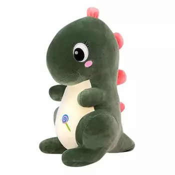 Имитация динозавра плюшевая игрушка животное динозавр кукла кукла мальчик ребенок подарок 30cm зелёный