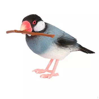 Имитация фигурки птицы игрушка животное декор статуэтка коллекционная миниатюрная фигурка