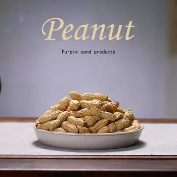 Имитация фиолетовой скульптуры из арахиса из песка, креативные украшения для чайного стола, которые помогут вырастить маленьких чайных питомцев 2pc жёлтый