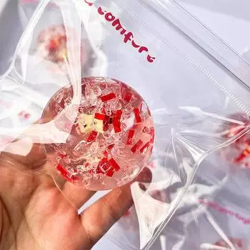 Имитация фруктовых шариков Фруктовые шарики с сердечниками из фруктов Мягкие игрушки Рельефные сжимаемые креативные отскакивающие игрушки-фиджет