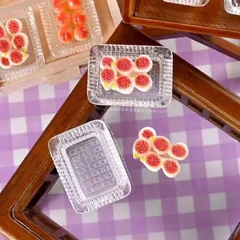 Имитация игрушки на вынос, кукольный домик, ланч-бокс, мини-украшения для дома, ланч-бокс, аксессуары для кукольного дома, модель коробки для фруктов