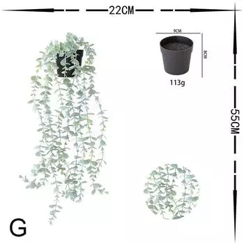 Имитация искусственных лоз, настенных украшений для дома и сада, ротангов, зеленых растений, зеленых листьев