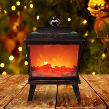 Имитация камина Лампа Светильник для украшения дома Фонарь светодиодный для